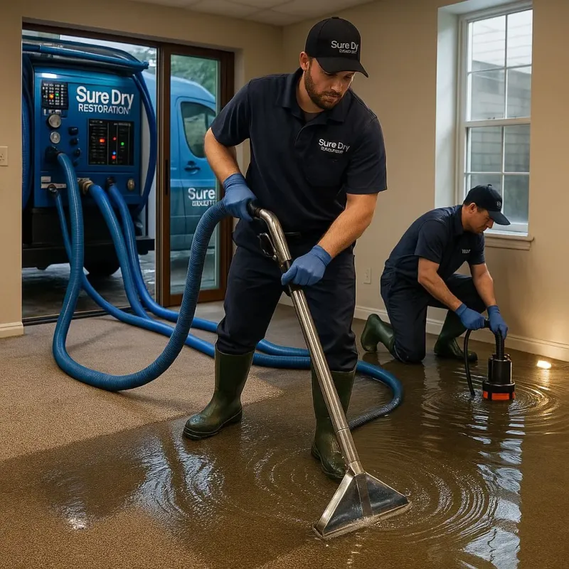 Water Extraction and Removal process in Ballplay, AL